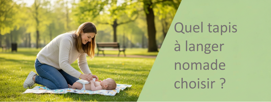 Quel tapis à langer nomade choisir ?