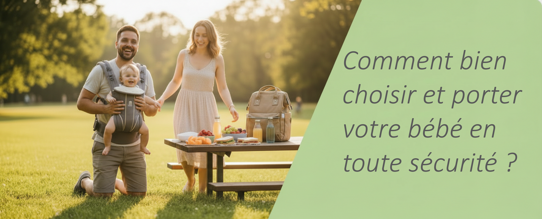 Porte-bébé : Comment bien choisir et porter votre bébé en toute sécurité ?