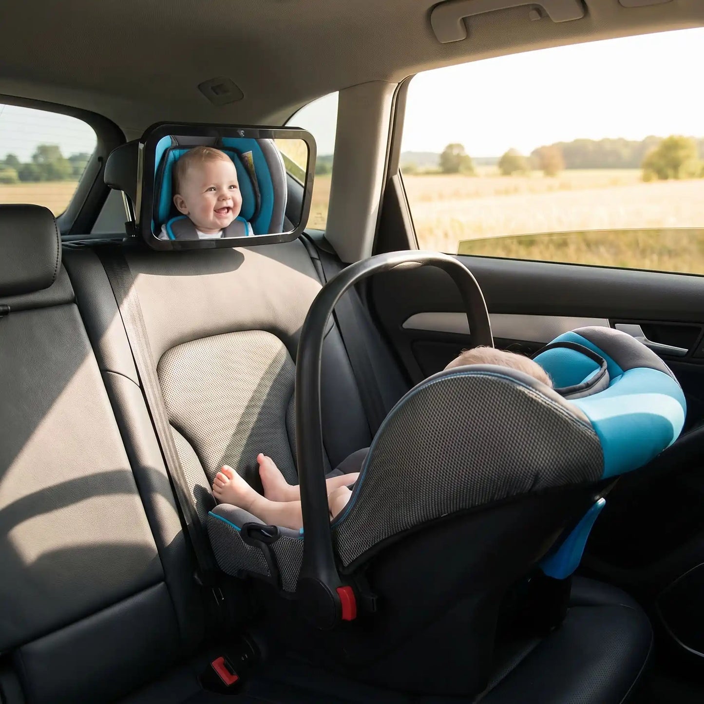 Miroir voiture bebe securite conduite
