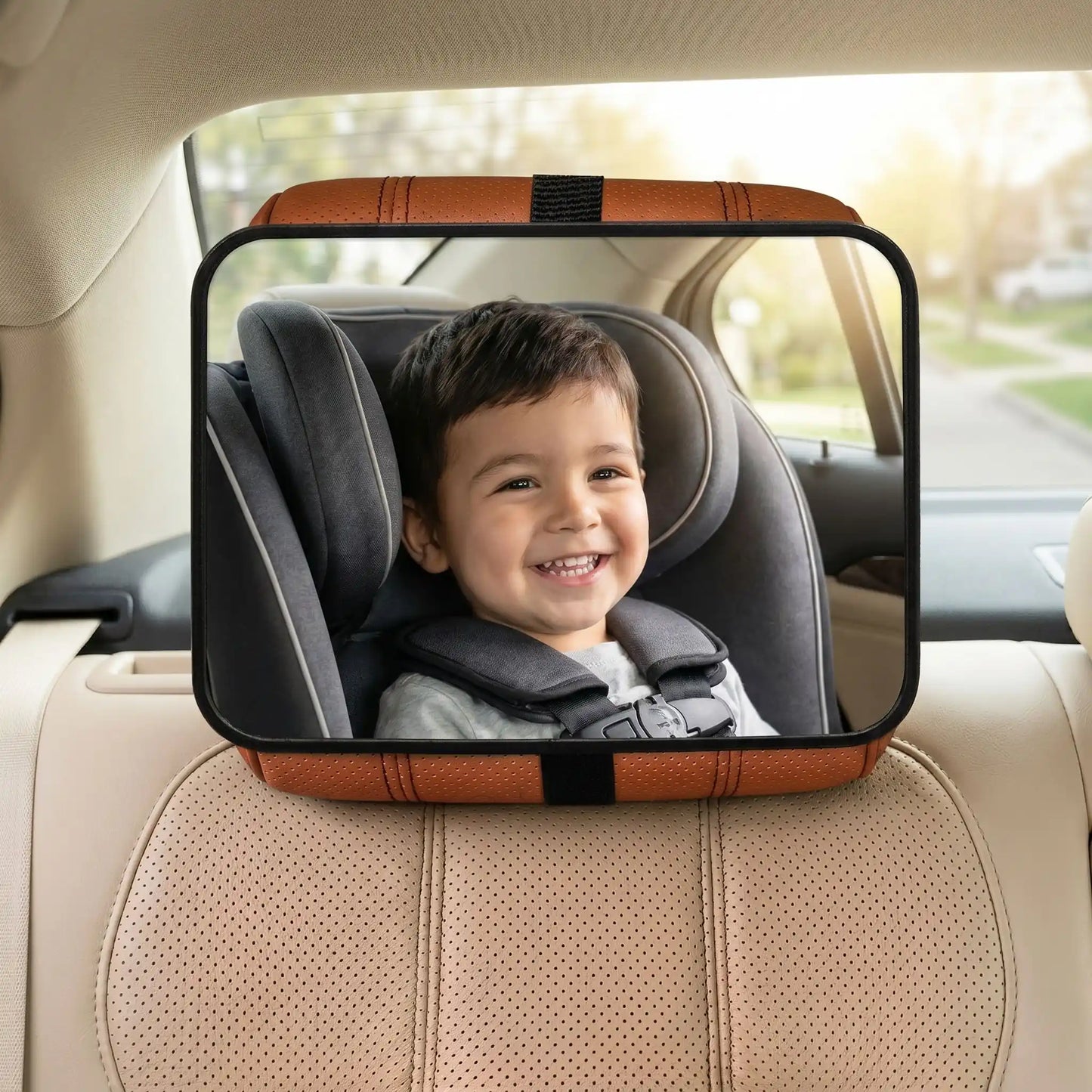 Miroir voiture bebe sourire doux