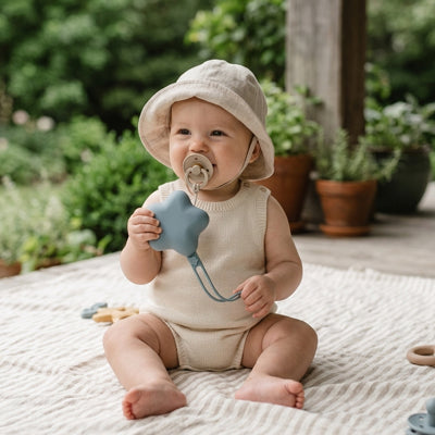 Boite a tetine étoile en scilicone