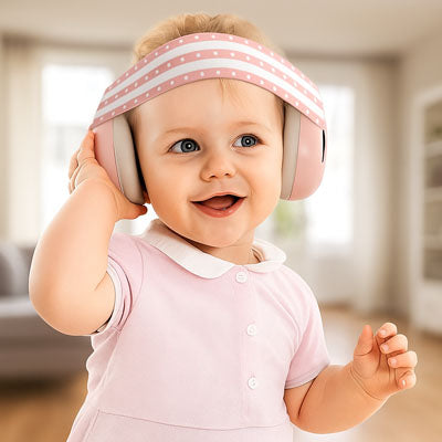 Casque anti bruit bébé | ComfortSoundPink™