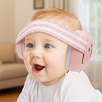 Casque anti bruit bébé | ComfortSoundPink™