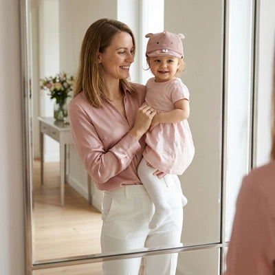 la petite fille porte sa casquette bebe adorable aux oreilles de lapin