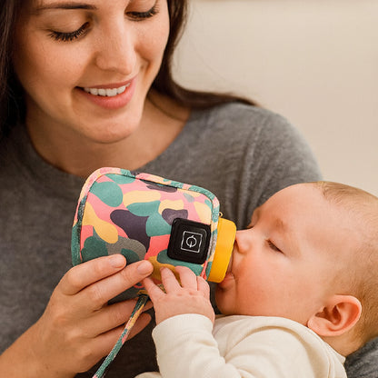 chauffe biberon nomade bébé boit son lait à bonne température