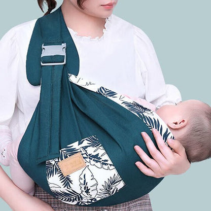 echarpe de portage maman avec bébé