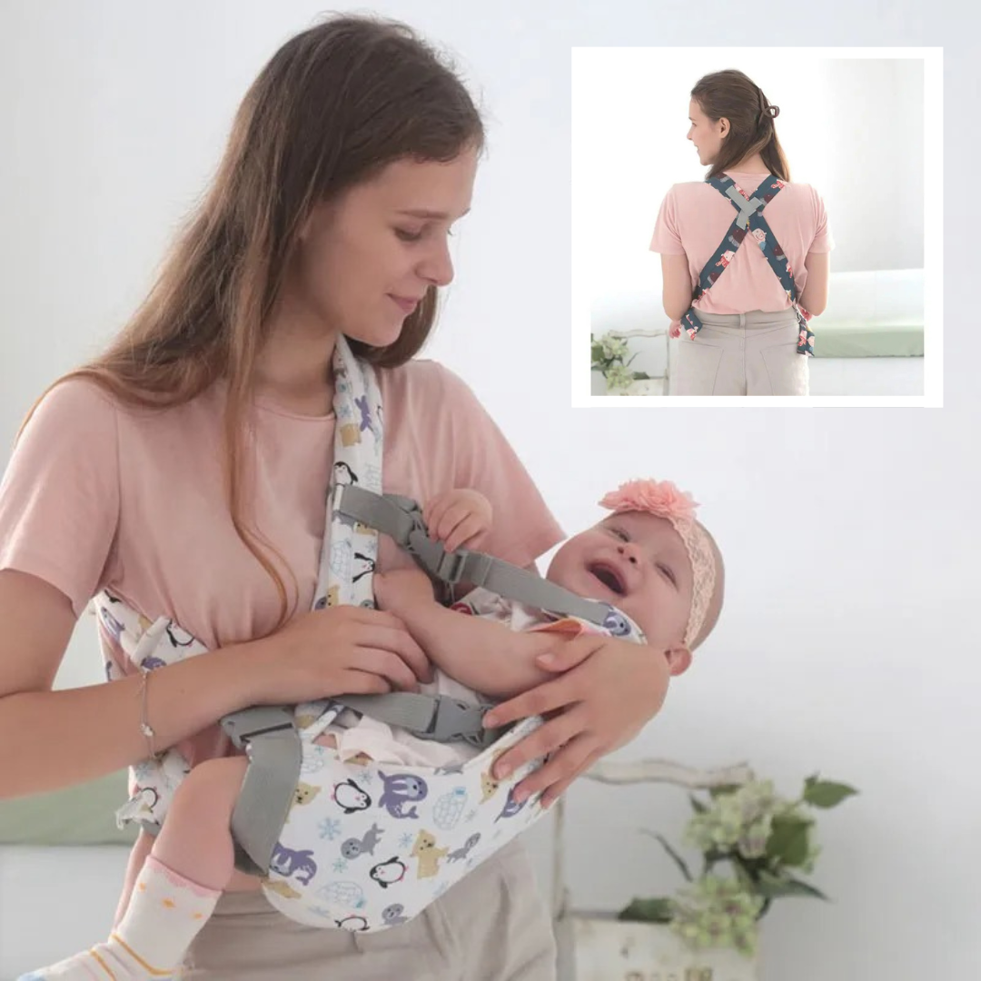 porte bebe nouveau né position horizontale