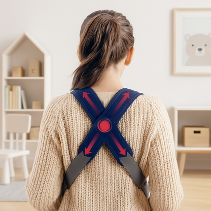 porte bébé position X dorsale