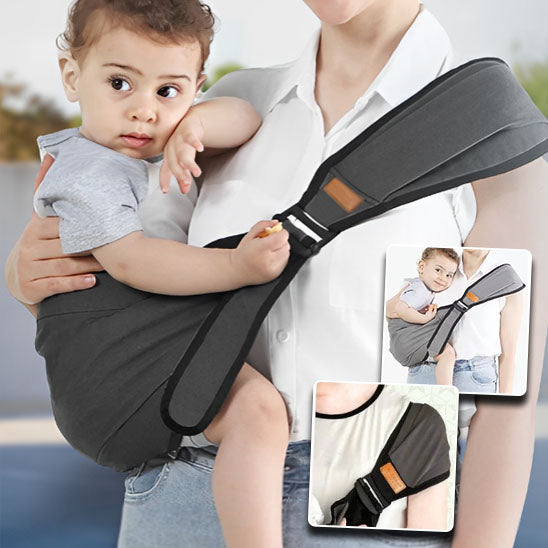 porte bébé heureux 