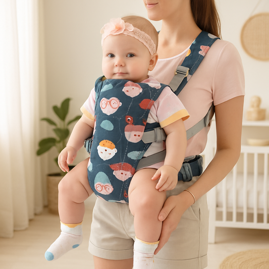 porte bebe maman porte son bébé dans la chambre de bébé