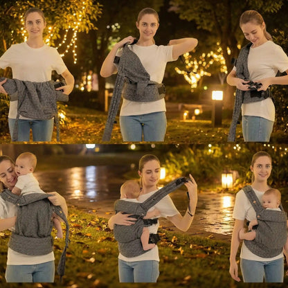 installation facile en 6 étapes du porte bébé physiologique