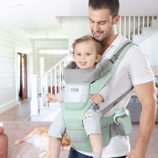 porte bebe vert