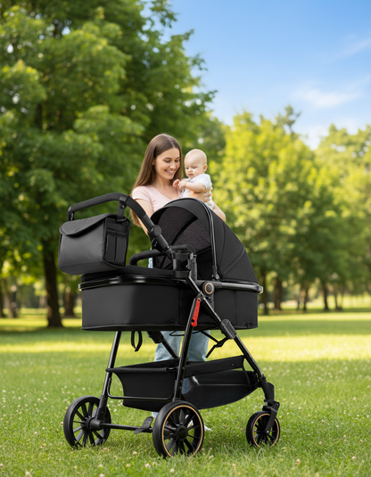 joli sac assorti à la poussette 3 en 1