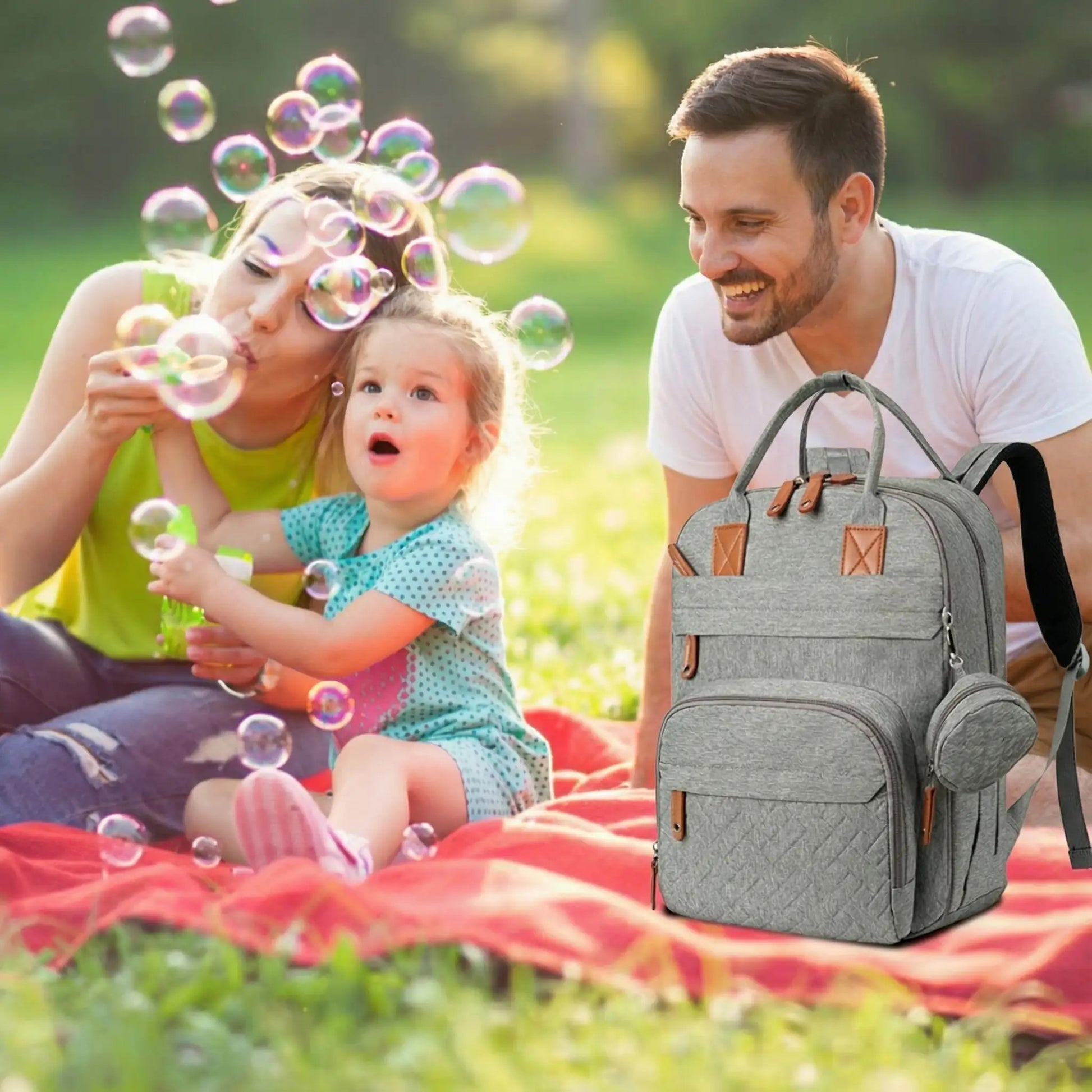 joli sac à langer bébé pour ne rien oublier lors des sorties en famille