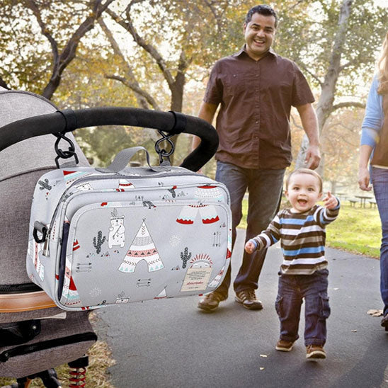 sac a langer bebe motif tipi