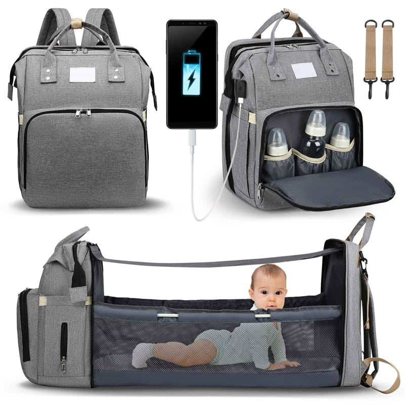 Sac à langer portatif | Berceau de voyage BabyNappy™ - Allo Mon Bebe